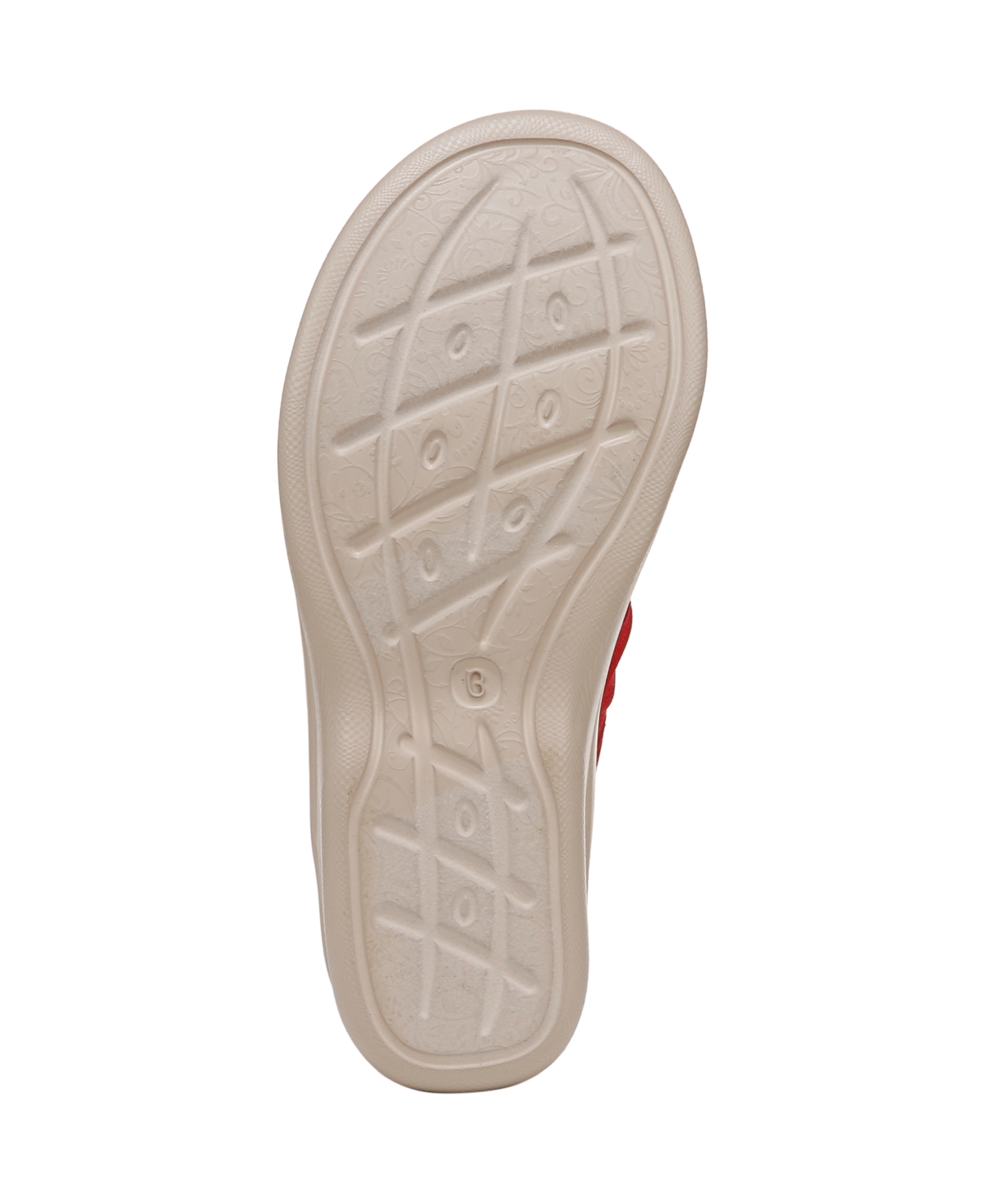BZEES WOMEN'S SUSIE WASHABLE SLIDE WEDGE SANDALS 