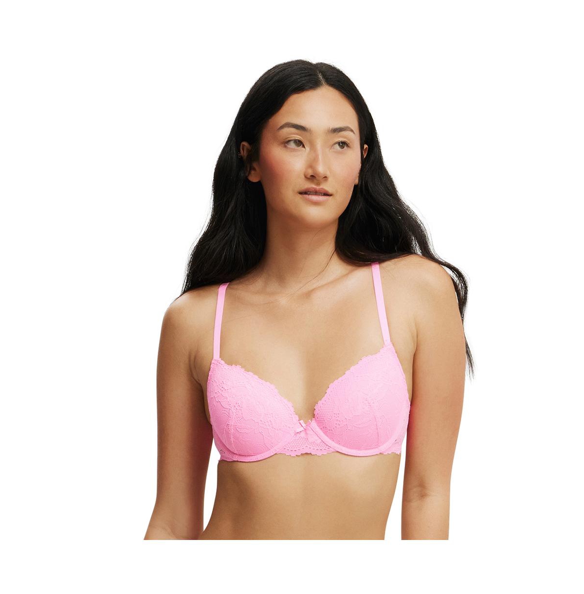 Cotton On Women's Everyday Lace Lightly Lined Bra