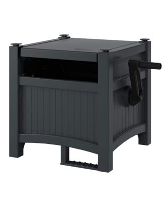 Hideaway 100' Resin Garden Hose Reel for 5/8" Hoses, Cyberspace