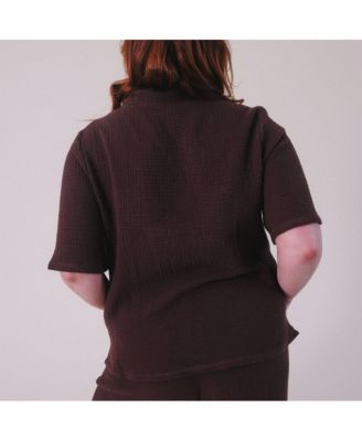 Plus Size Sheila Organic Cotton Gauze Top