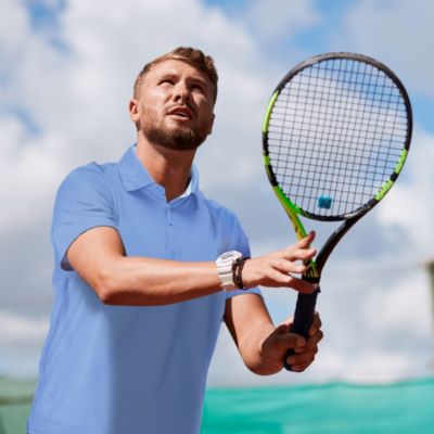 Men's Performance Stretch Golf Polo Shirt - 3 Pack