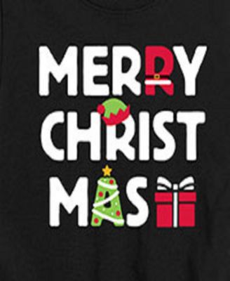 Big Boys Merry Christmas Graphic Tee
