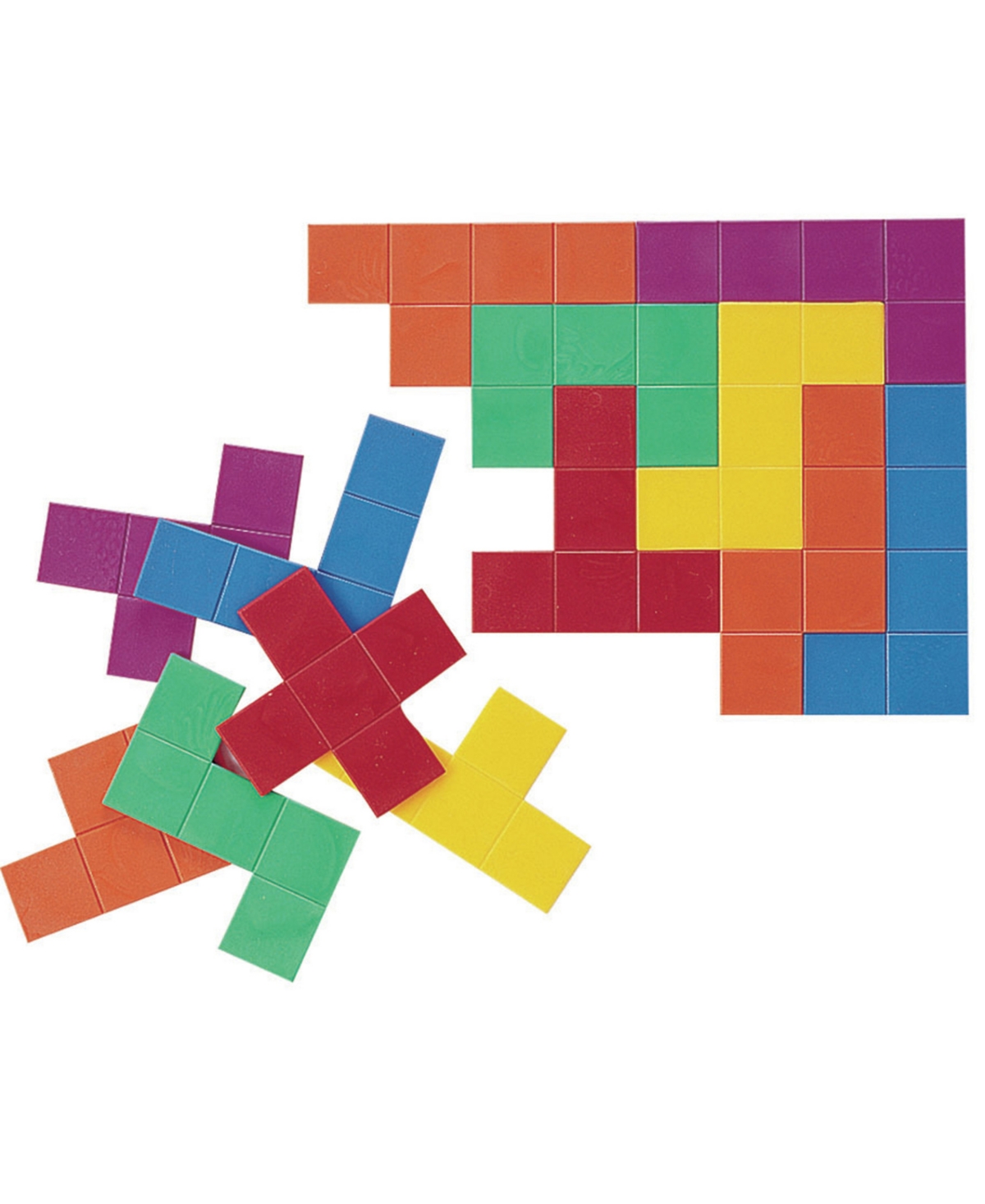 Learning Advantage Pentominoes, Set Of 72 In Assorted