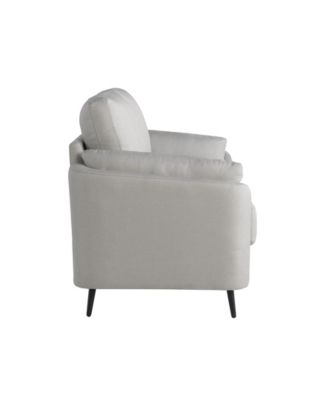 55.5" Polyester Berlin Loveseat