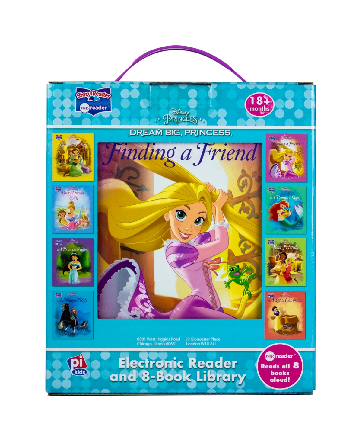 Pi Disney Princess Dream Big Me Reader Box 8 Books Set In Multi