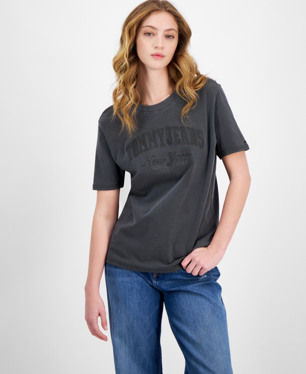 Tommy Jeans Women's Relaxed Varsity Logo T-Shirt