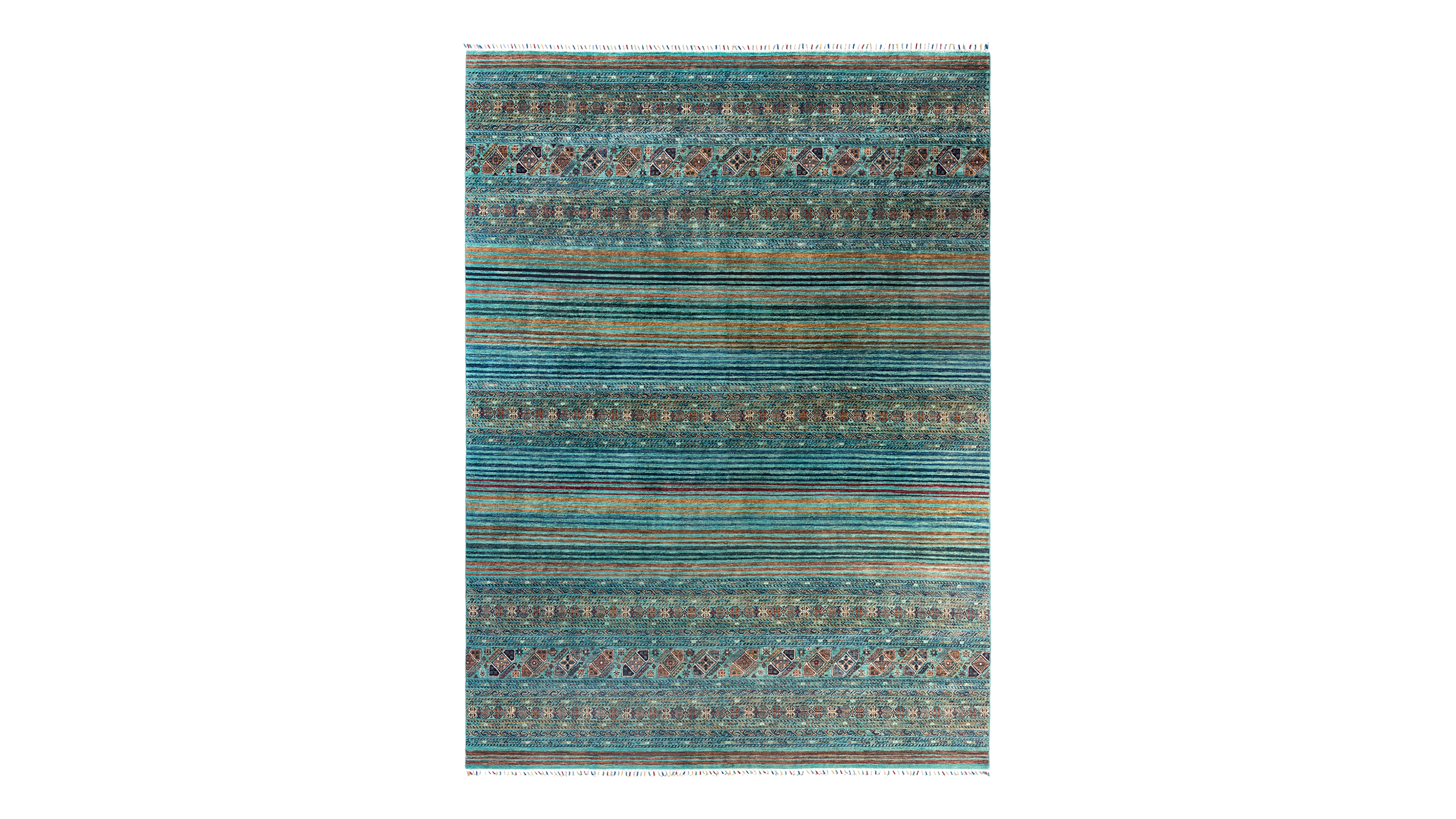 Adorn Hand Woven Rugs Tribal M1999 8'8"x11'11" Area Rug