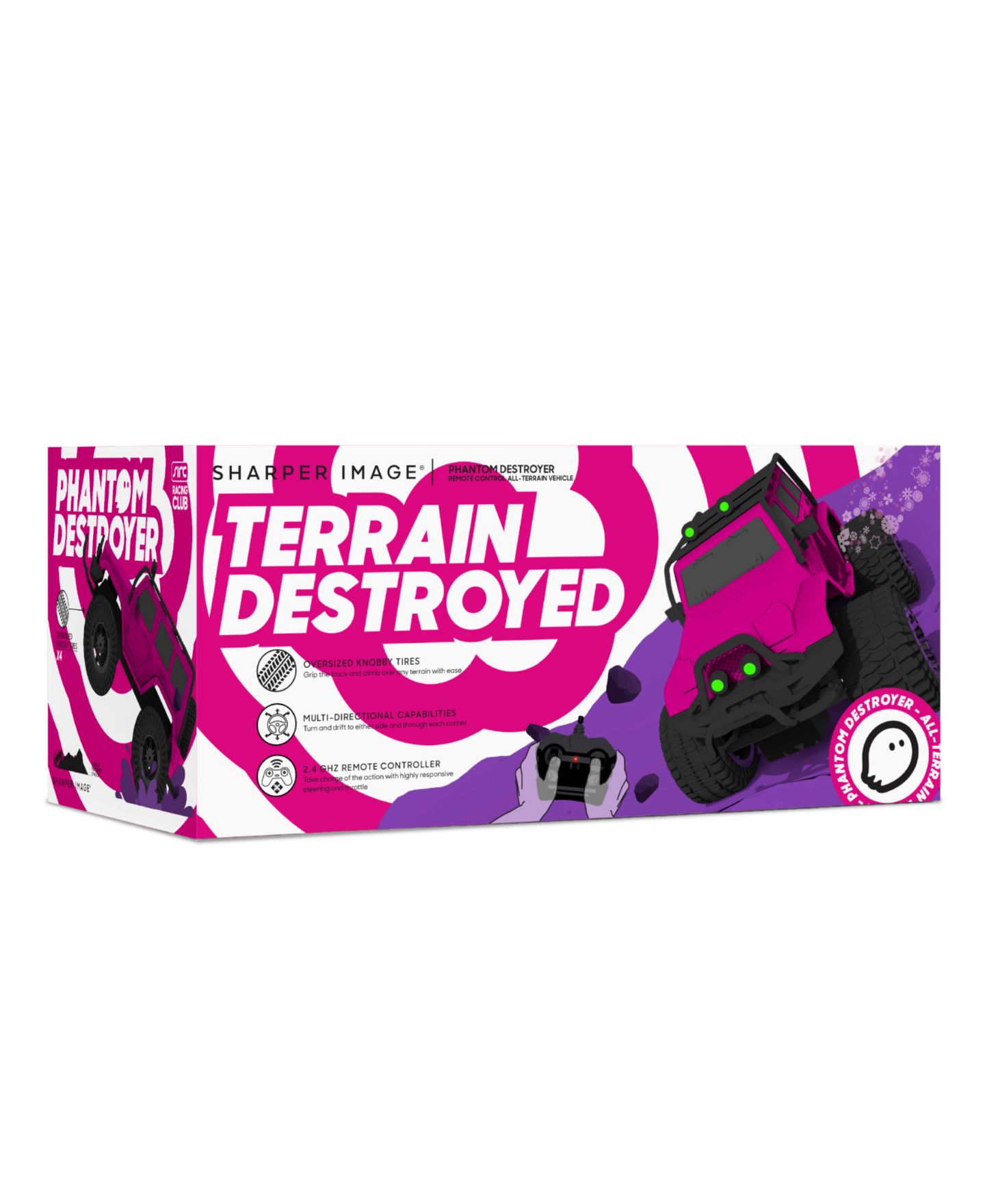 Детские игрушки Sharper Image All-Terrain Remote Control Toy Car, 2-Piece Set — фото 8