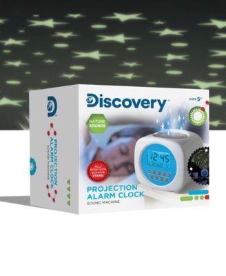 Moon & Stars Projection Alarm Clock & Sound Machine