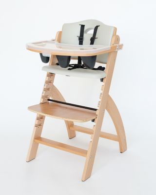 Abiie Beyond Junior Y High Chair - Natural - Dove grey