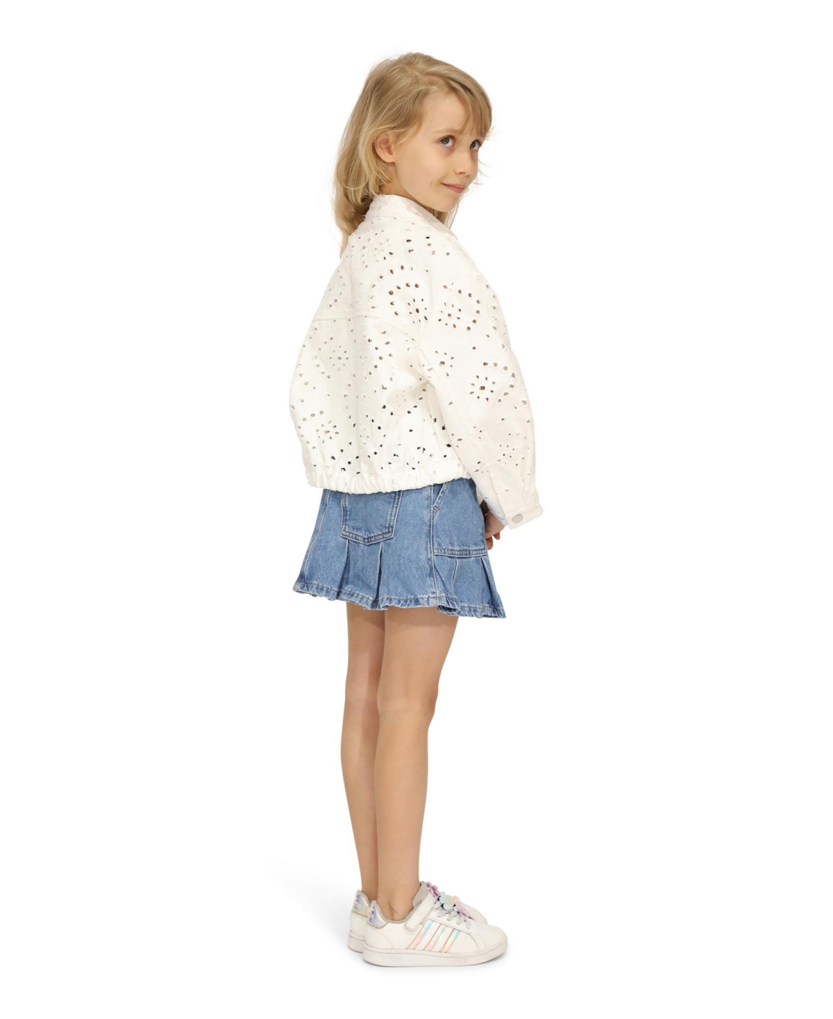 Belle & Bloom Women's Cool Like Me Bomber -- White