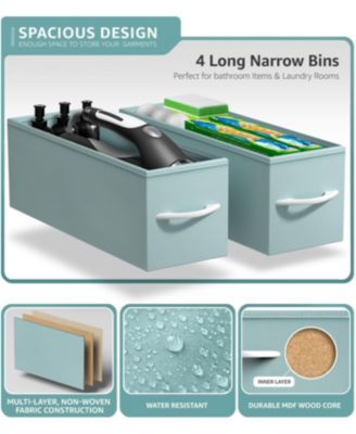 Narrow 4 Drawers Dresser