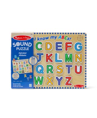 Melissa & Doug Alphabet Sound Puzzle, 26 Pieces
