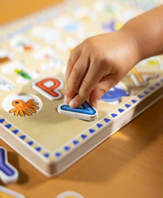 Melissa & Doug Alphabet Sound Puzzle, 26 Pieces