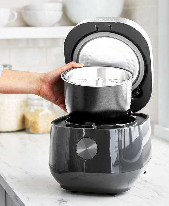 GreenPan 8-Cup Bistro Carb-Reducing Rice Cooker - Black - No Size