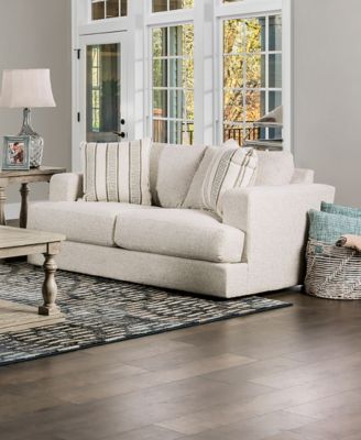 70" Kristi Chenille 2-Seater Square Arm Loveseat