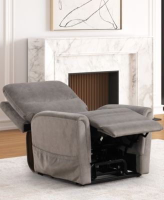 33" Polyester Nightfall Power Recliner Lift Chair