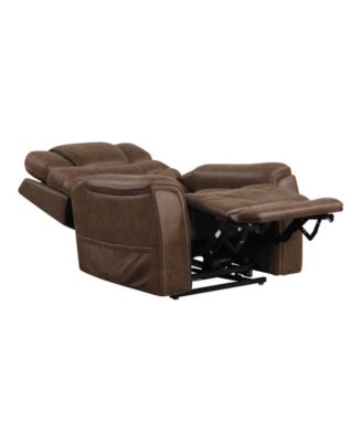 39" Leafstorm Artificial Leather Power Recliner Lift Chair