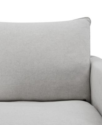 84" Linen Maddy Narrow Track Arm Sofa