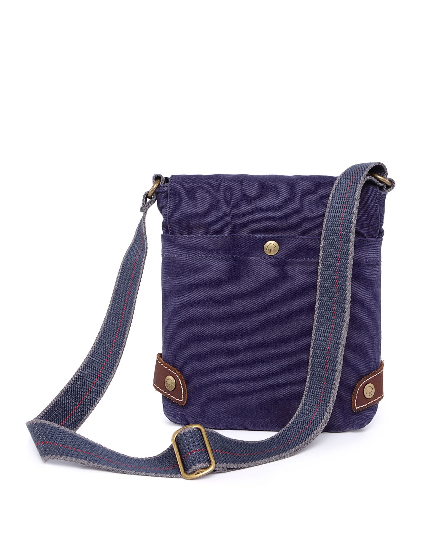 Atona Classic Flap Canvas Crossbody Bag