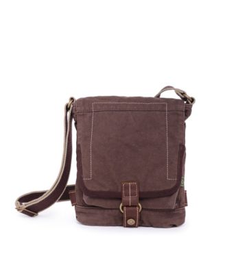 Atona Classic Flap Canvas Crossbody Bag