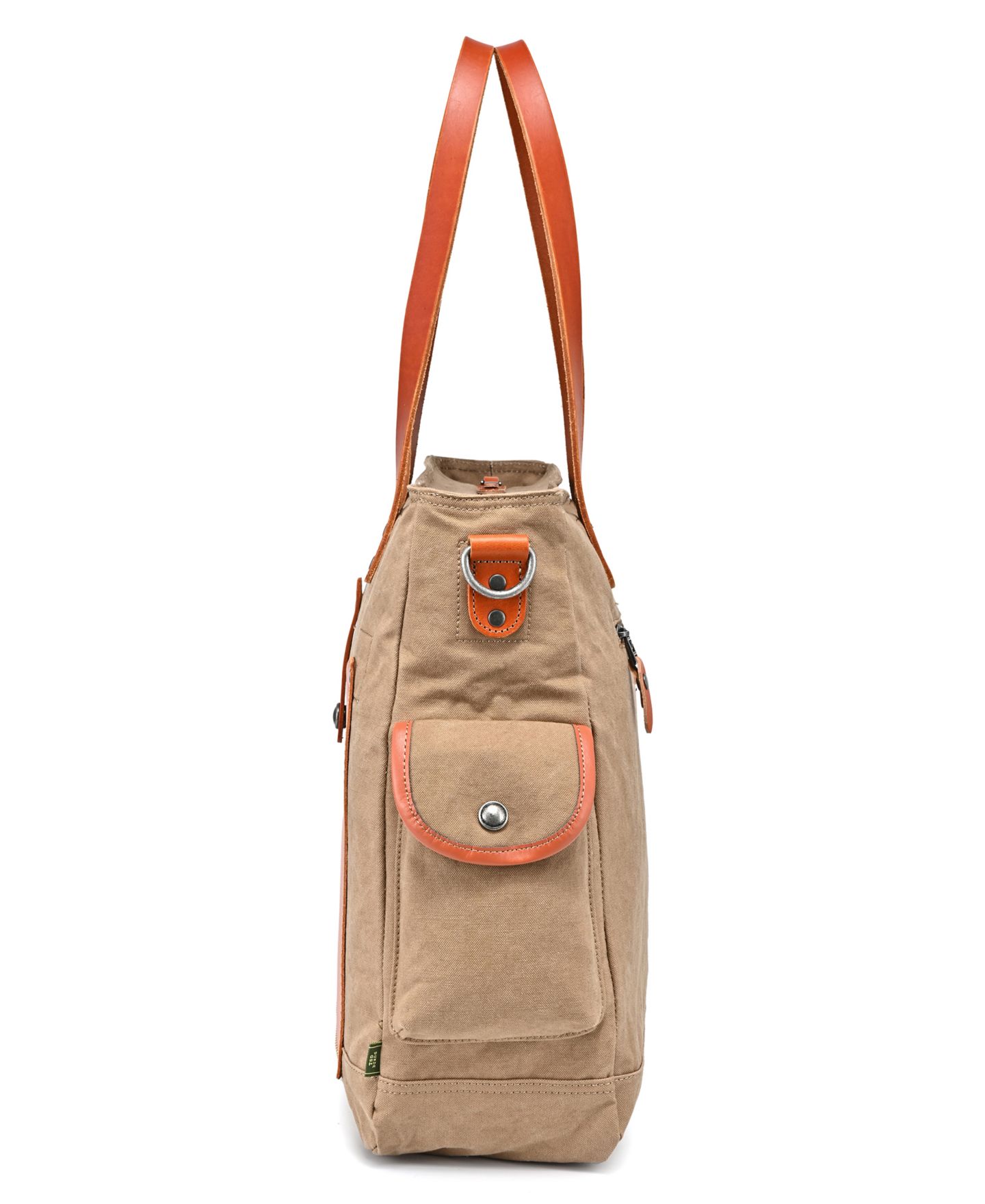 Женская сумка TSD BRAND Super Horse Canvas, цвет: Коричневый — фото 5