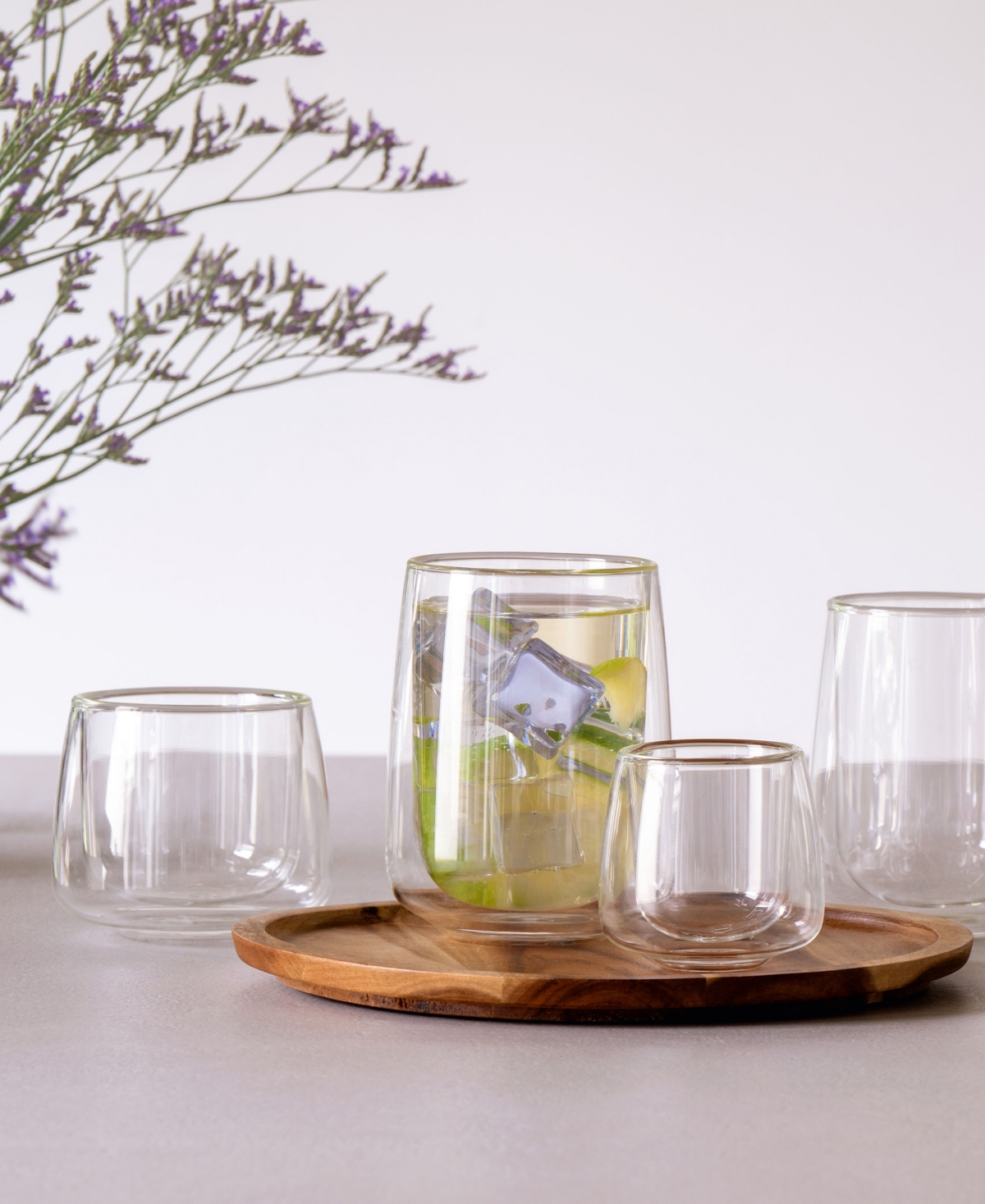Villeroy & Boch Artesano Hot Cold Beverages Large Insulated Coffee Tumbler, Set Of 2 In Clear