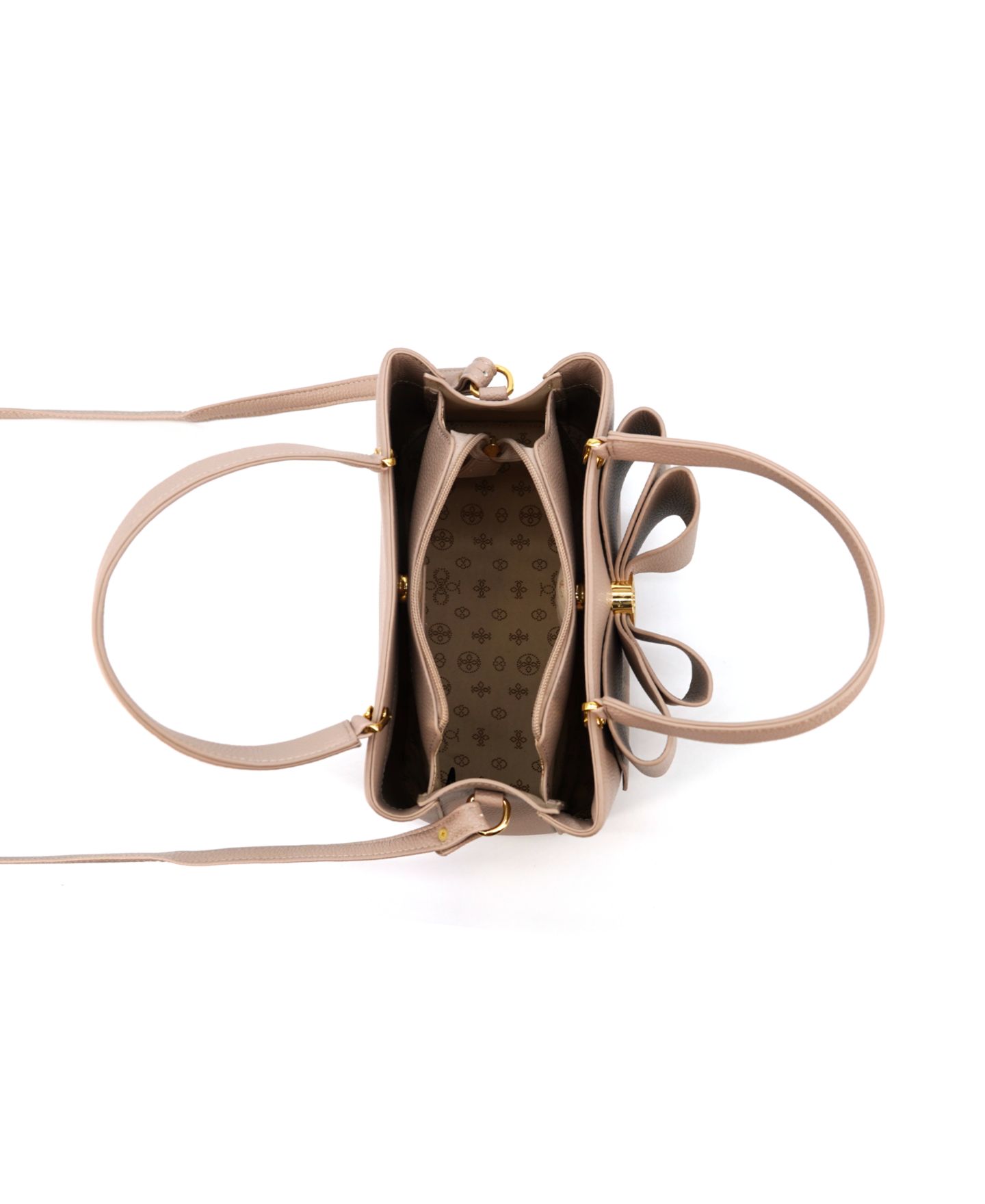Женская сумка LIKE DREAMS Jesse Fall Bow Crossbody, цвет: Бежевый — фото 4