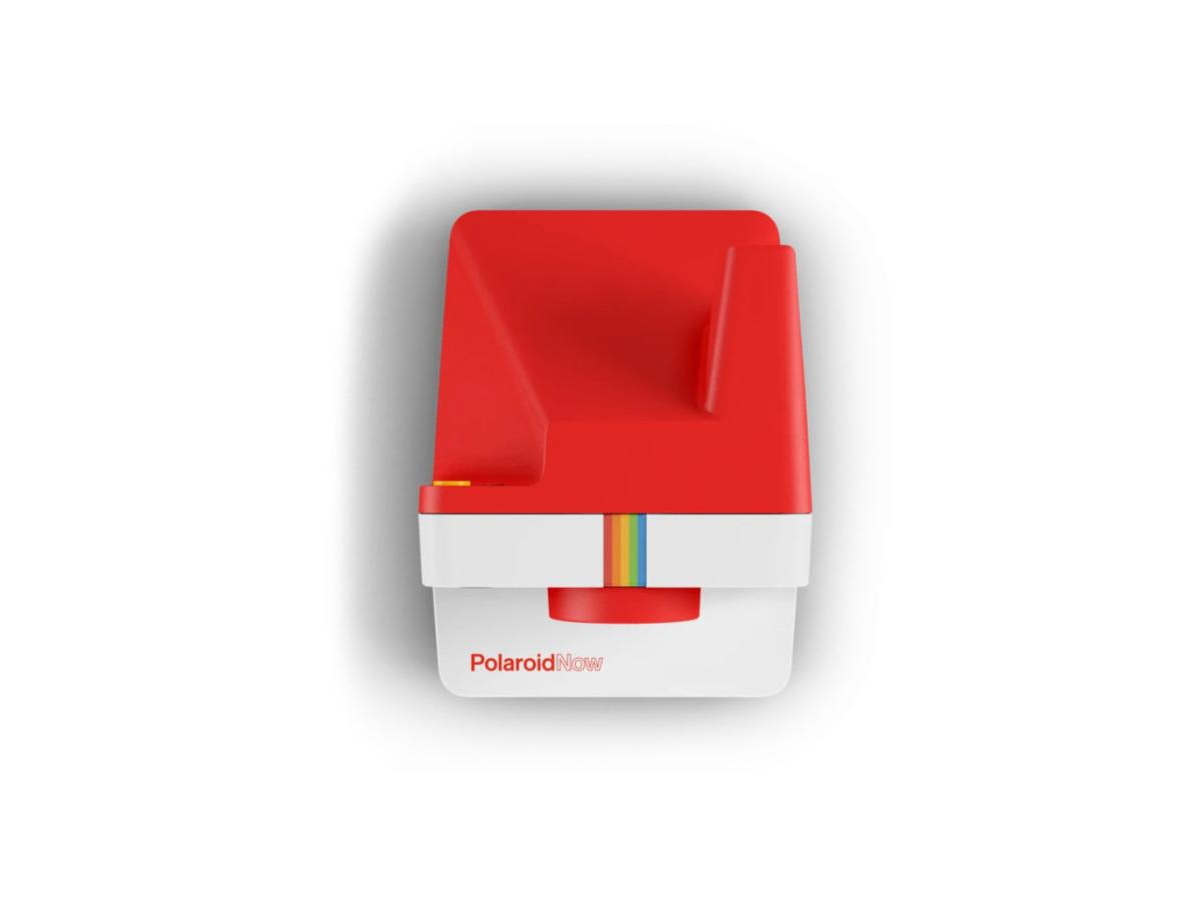 Polaroid Originals Now Viewfinder i-Type Instant Camera (Red) Bundle with Film