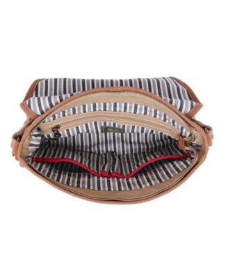 Dolphin Canvas Messenger Bag