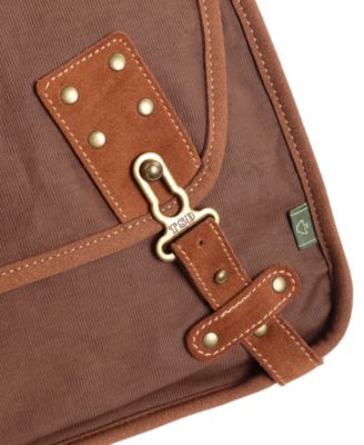 Dolphin Canvas Messenger Bag