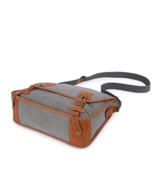 Dolphin Canvas Messenger Bag