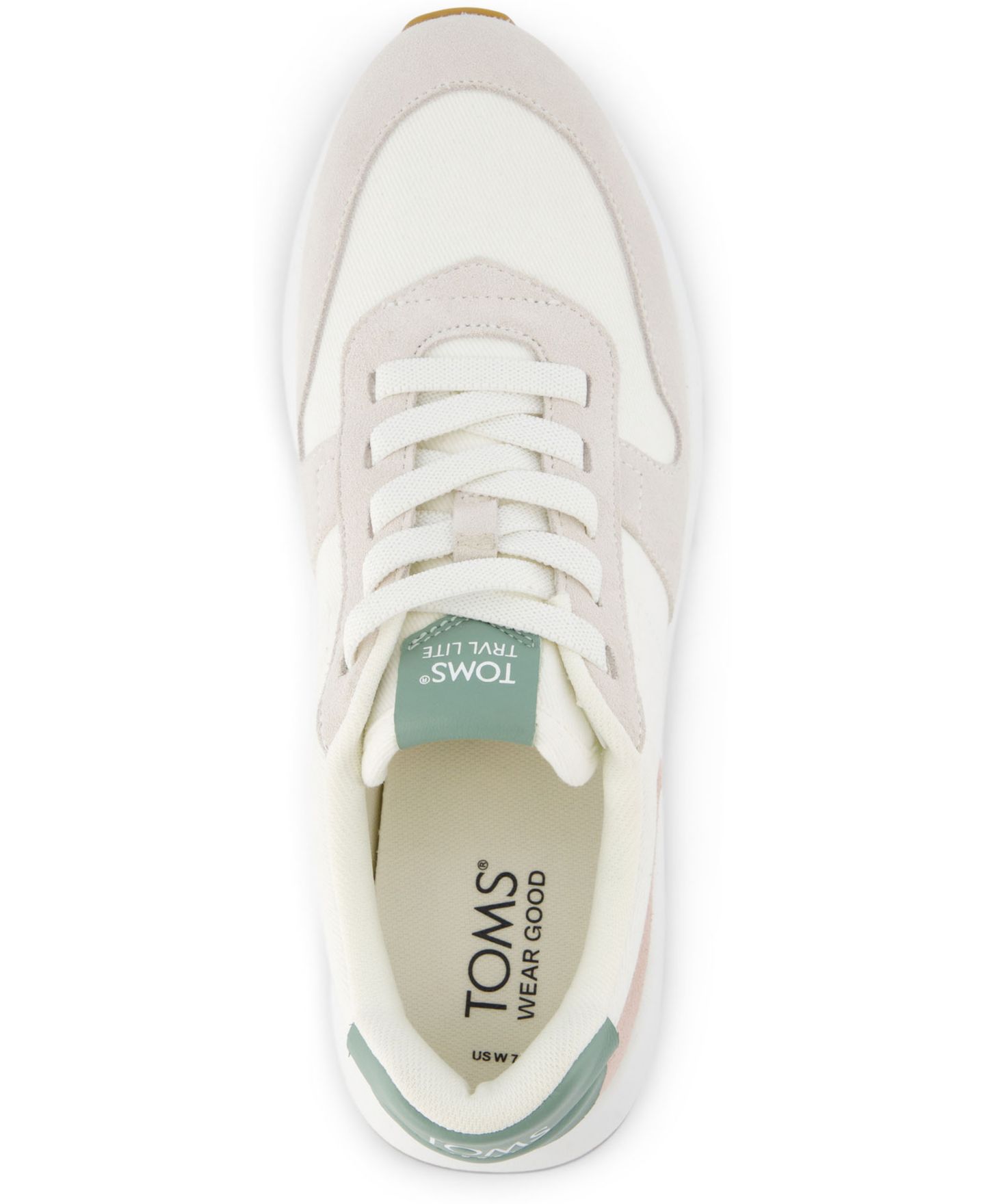 Женские кроссовки TOMS Trvl Lite Retro Jogger Lace-Up, цвет: Разноцветный — фото 4