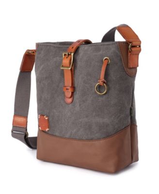 Redwood Canvas Crossbody Bag