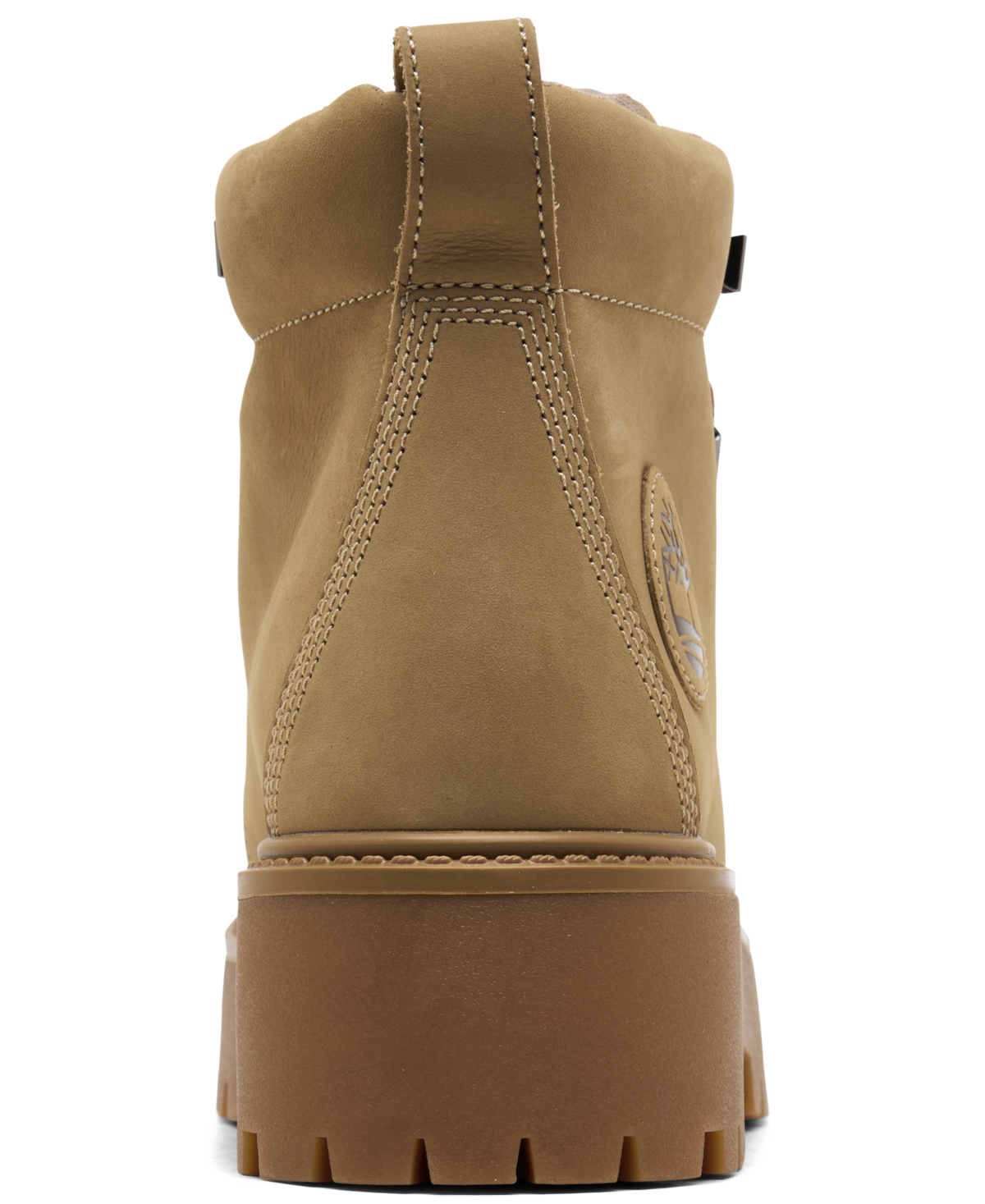 Timberland Women's Stone Street Mid Lace-Up Platform Hiking Boots from Finish Line