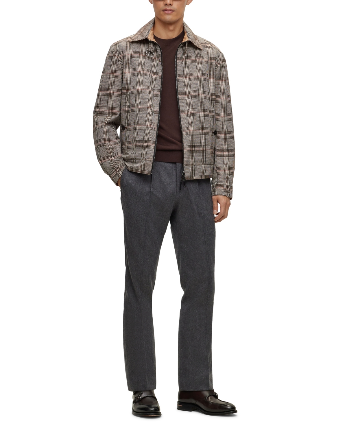 HUGO BOSS BOSS BY HUGO BOSS MEN'S REGULAR-FIT SWEATER 
