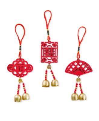 Macy's - Lunar New Year Ornaments, Set of 3