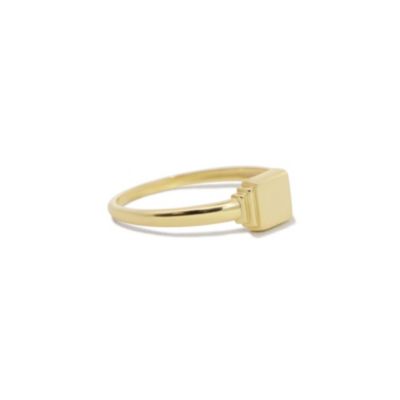 Square Signet Ring 14K Gold