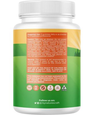 Kids Multivtamins Gummies, Assorted Fruit Flavors, Nature's Craft, 180ct