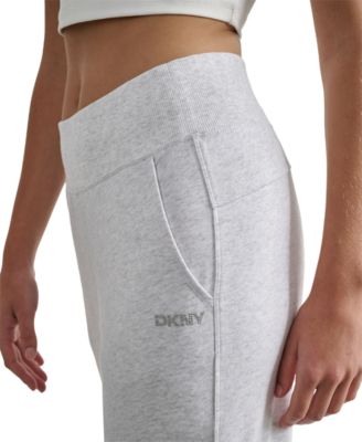 Women's Studded-Logo Wide-Leg Pants