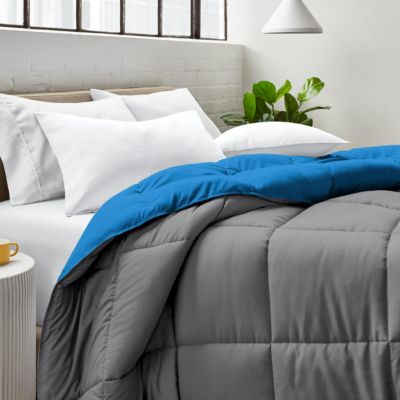 66" x 92" Reversible Down Alternative Comforter Twin/Twin XL