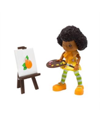 Boss Fight Studio Orange Blossom with Marmalade, Collectible Action Figure – Highly Articulated Fruity Scented Figurine with Accessories, Interchangeable Parts, and Stand – 1:12
