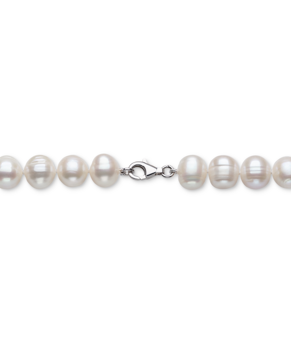Macy's Cultured Freshwater Baroque Pearl (10-1/2 In White