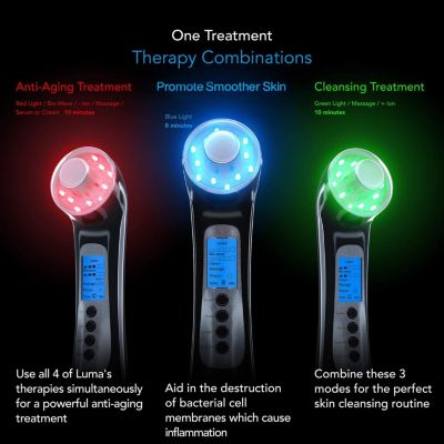 Luma Skin Therapy Wand - 4-in-1 Facial Treatment