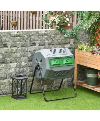 Tumbling Compost Bin Outdoor 360°, Light