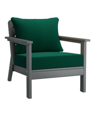 Outdoor 5-Piece Gray Modular Sectional Patio Furniture Sofa Set