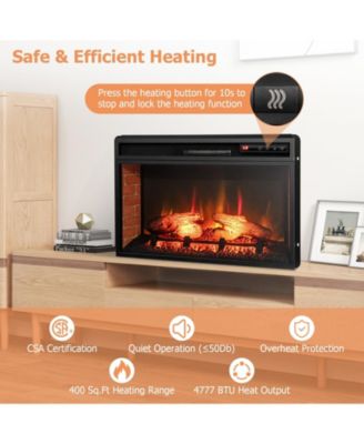 Infrared 26 Inch Electric Fireplace