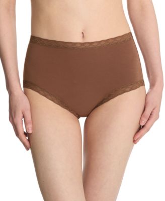 Natori - Lace-Trim High-Rise Brief 755058