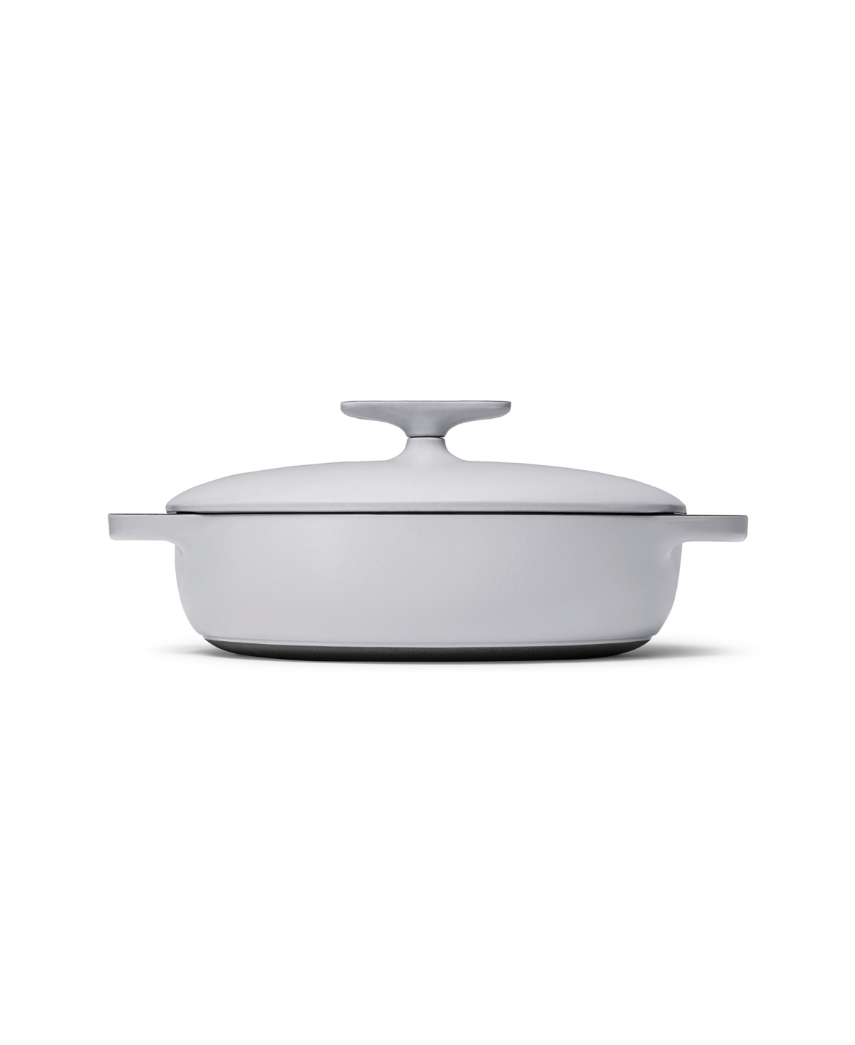 Shop Caraway Cast Iron 3.5-quart Braiser With Domed Lid In Gray