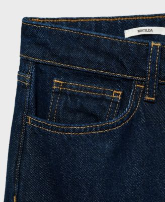 Women's Matilda Medium-Rise Straight-Fit Jeans